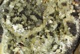 Bargain, Septarian Dragon Egg Geode - Yellow Calcite #107183-1